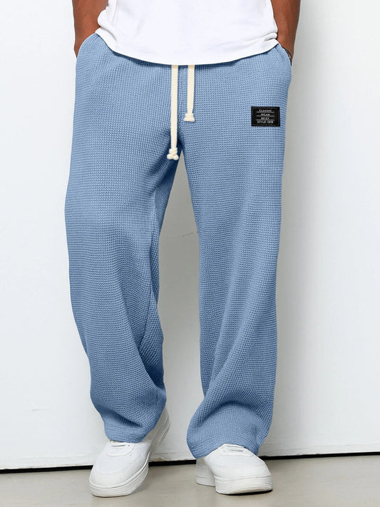 Delan – Wide-Leg Trousers With Adjustable Waistband