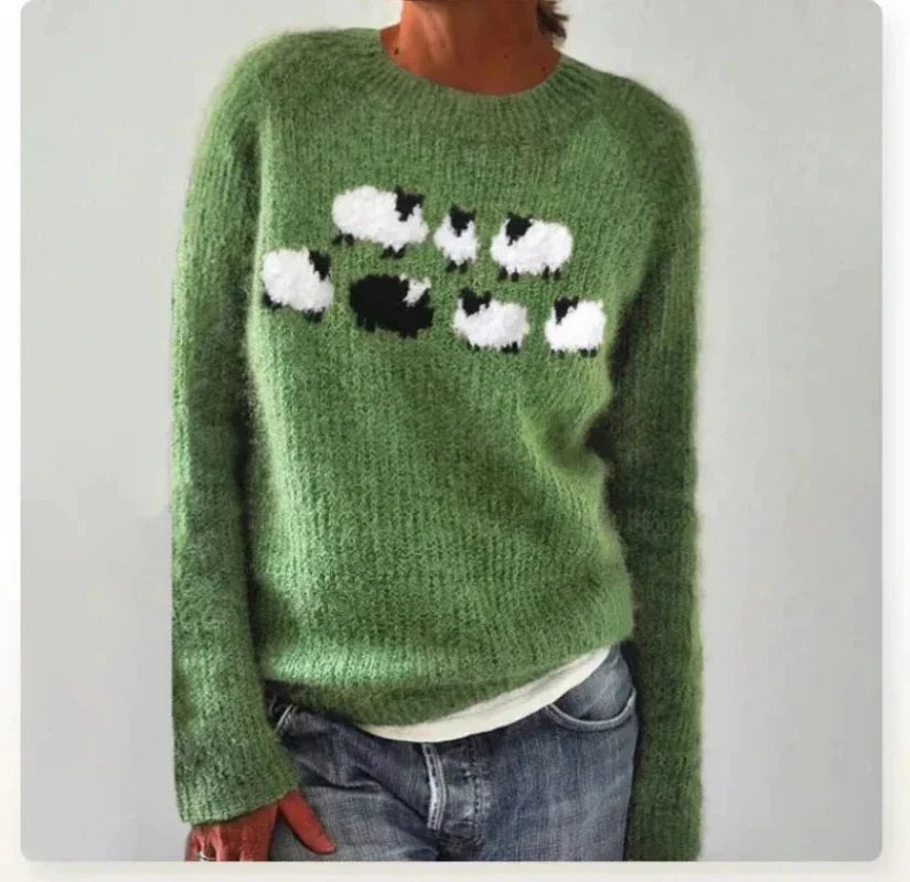 Yasmine™ | Autumn Sweater | Green / S | Toronty Ottawa