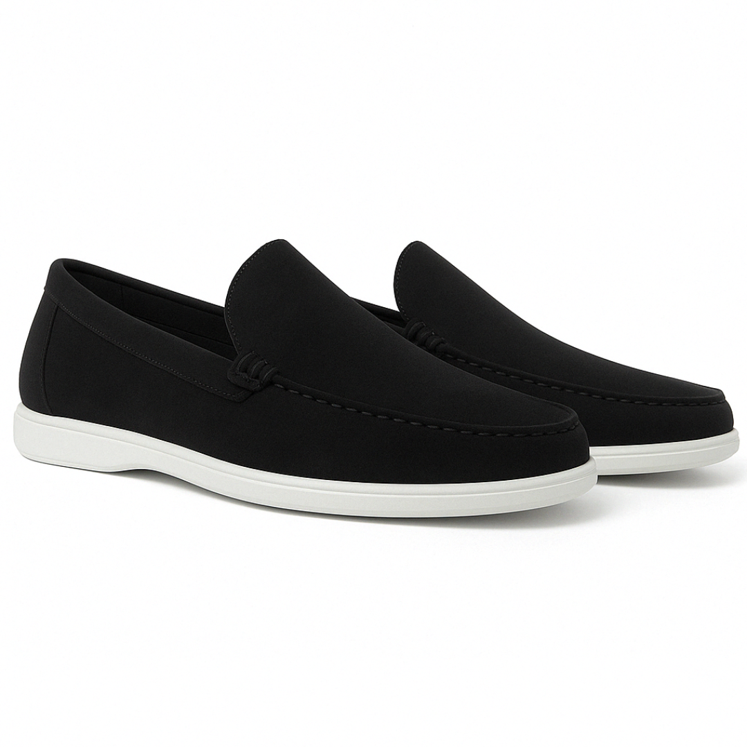 Montaro™ | Suede Loafers | Black / EU 38 / UK 5 / US 5.5 | Toronty Ottawa