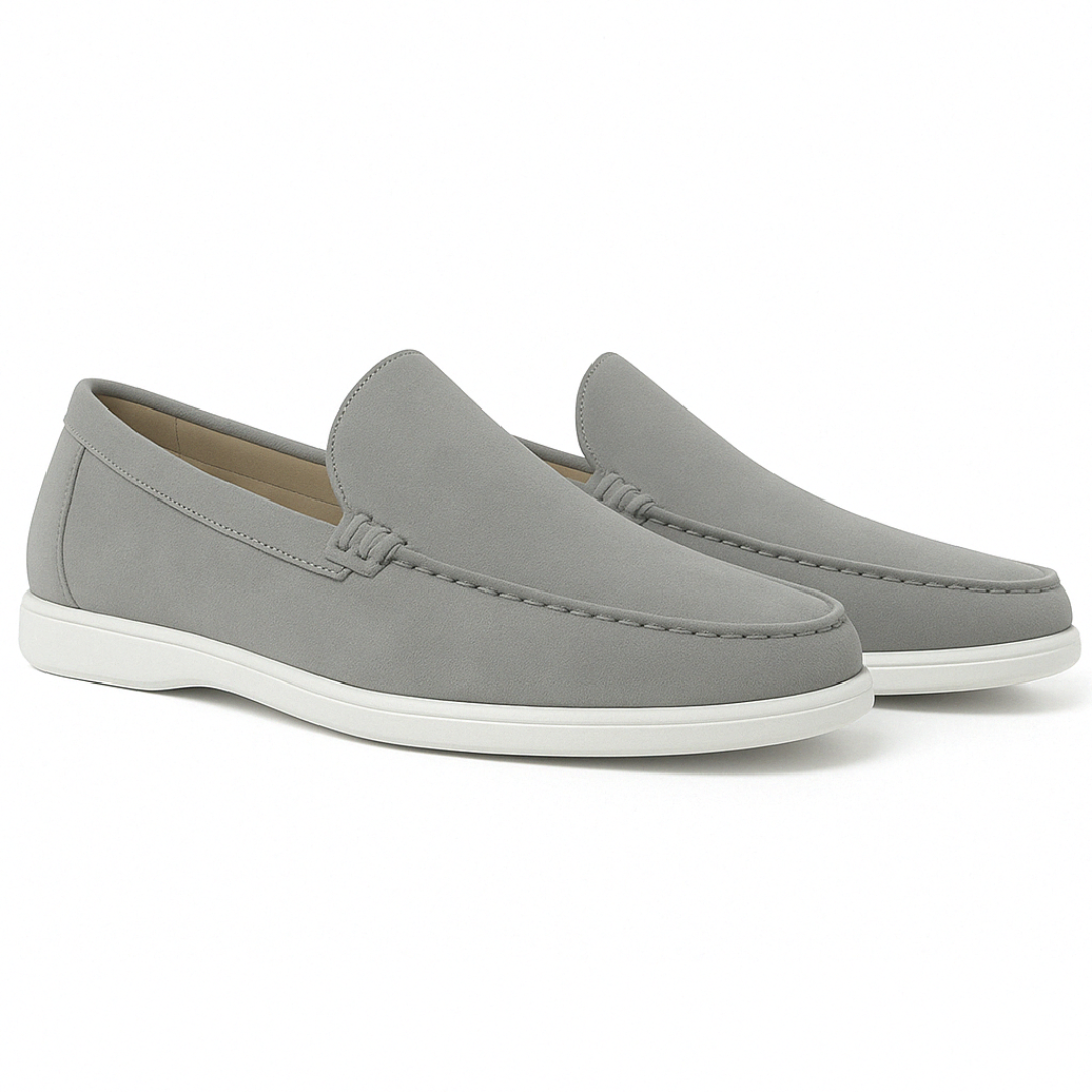 Montaro™ | Suede Loafers | Gray / EU 38 / UK 5 / US 5.5 | Toronty Ottawa