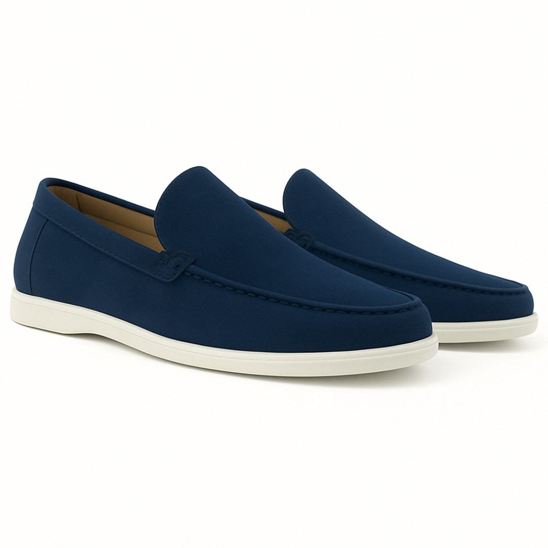 Montaro™ | Suede Loafers | Navy / EU 38 / UK 5 / US 5.5 | Toronty Ottawa