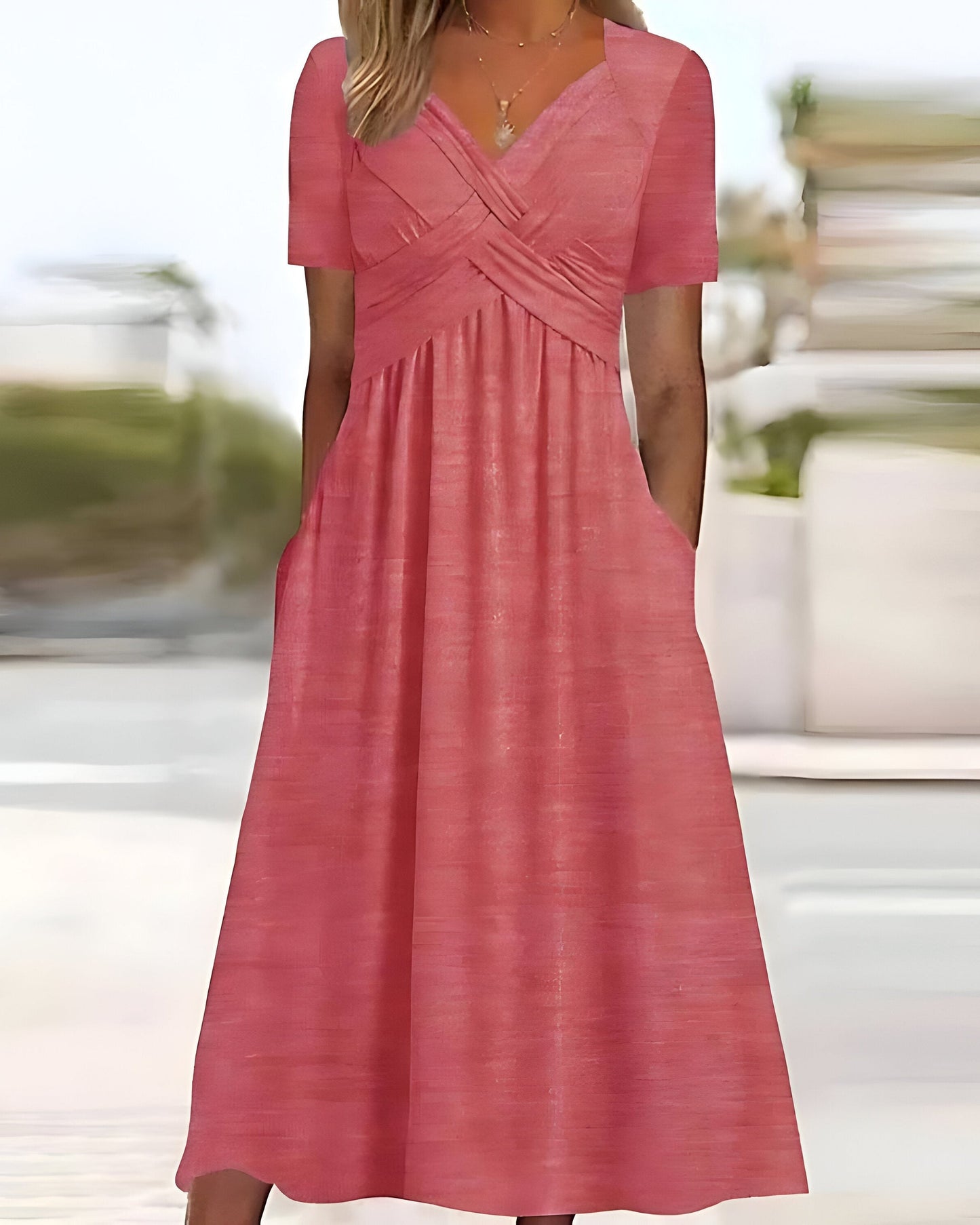 Lena™ | Elegance Dress | Pink / S | Toronty Ottawa