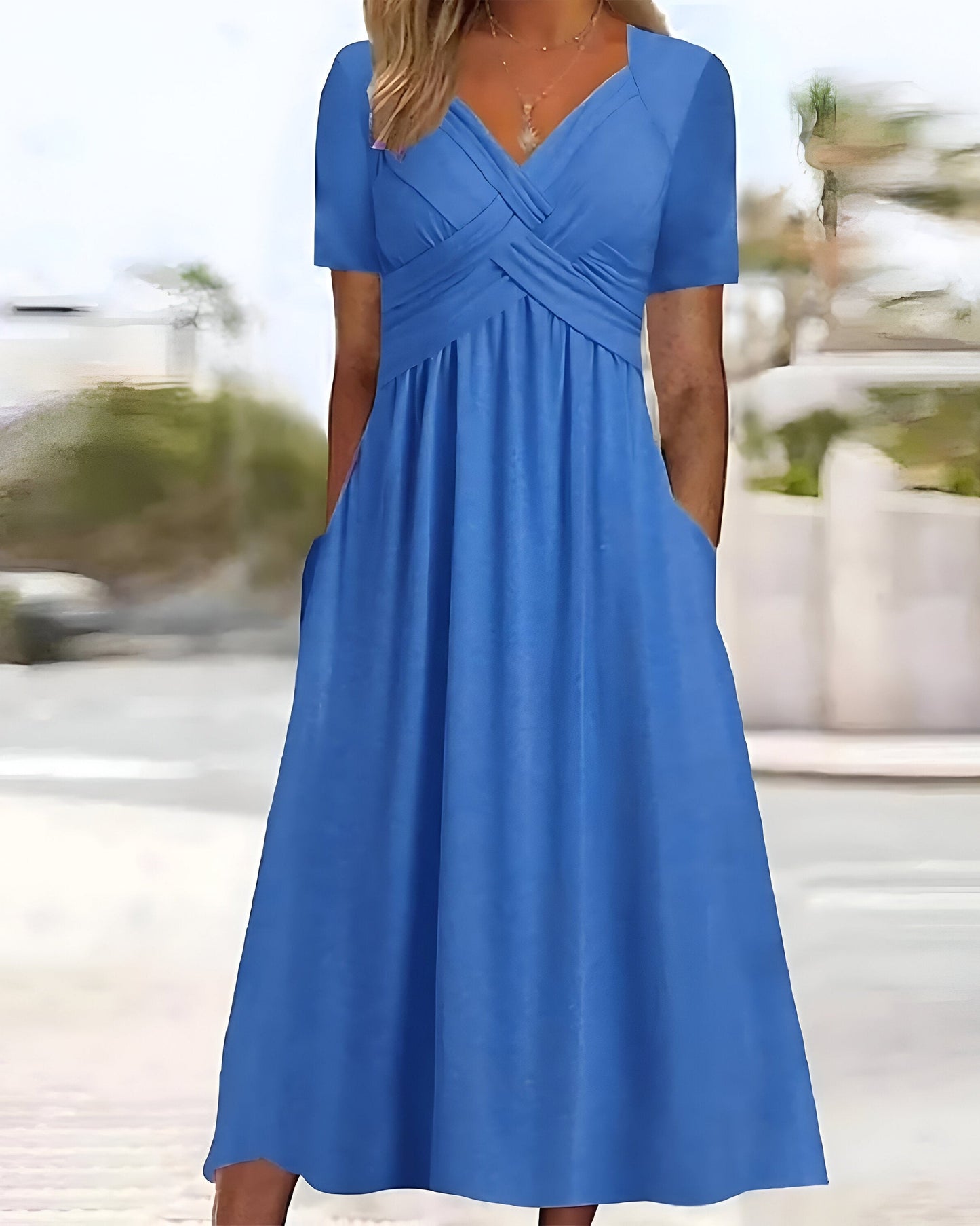 Lena™ | Elegance Dress | Blue / S | Toronty Ottawa