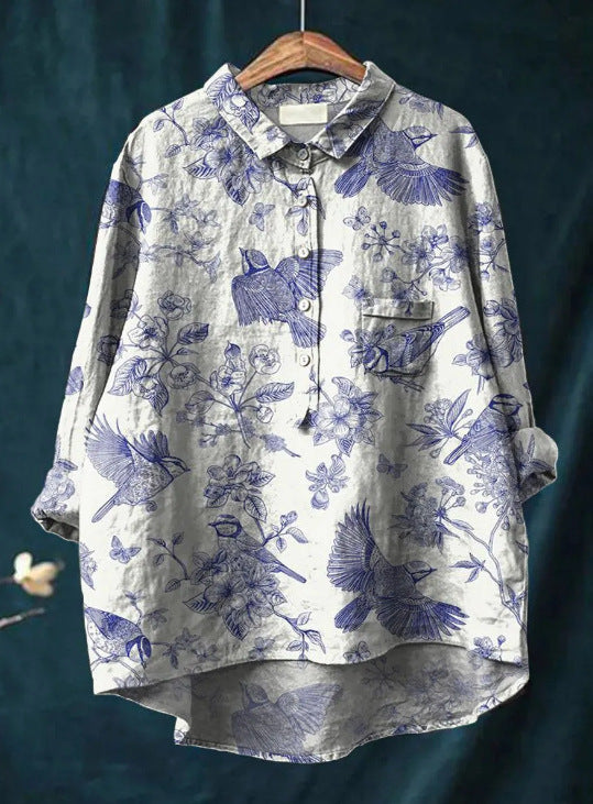 Audrey™ | Floral Blouse | Print 8 / S | Toronty Ottawa