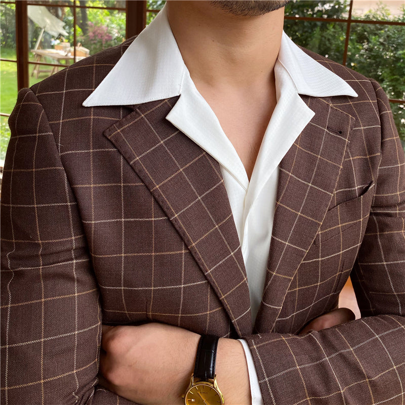 Bramley™ | Houndstooth Shirt | Green / S(US) | Toronty Ottawa