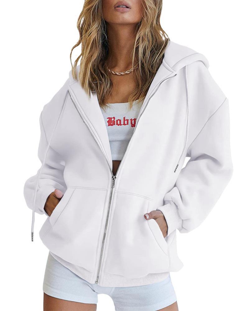 Verloft™ | Zip Hoodie | White / S | Toronty Ottawa