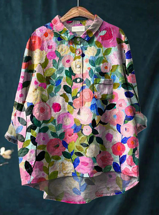Audrey™ | Floral Blouse | Print 4 / S | Toronty Ottawa