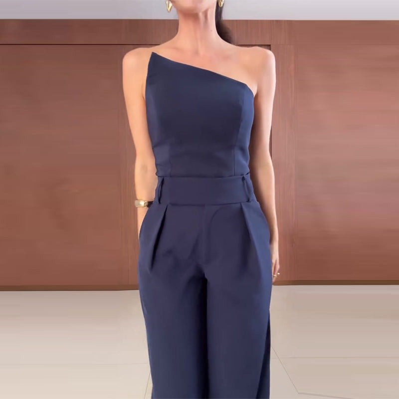 Mira™ | Minimalist One-Shoulder | Blue / XS | Toronty Ottawa