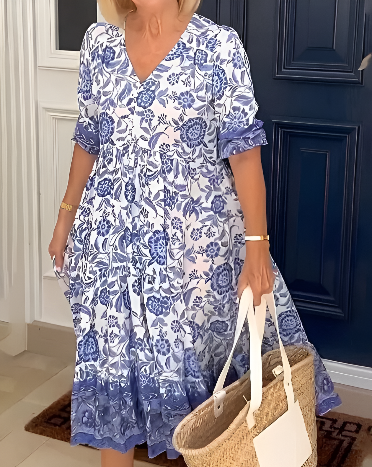Valeria™ | Maxi Dress | Blue / S (8-10) | Toronty Ottawa
