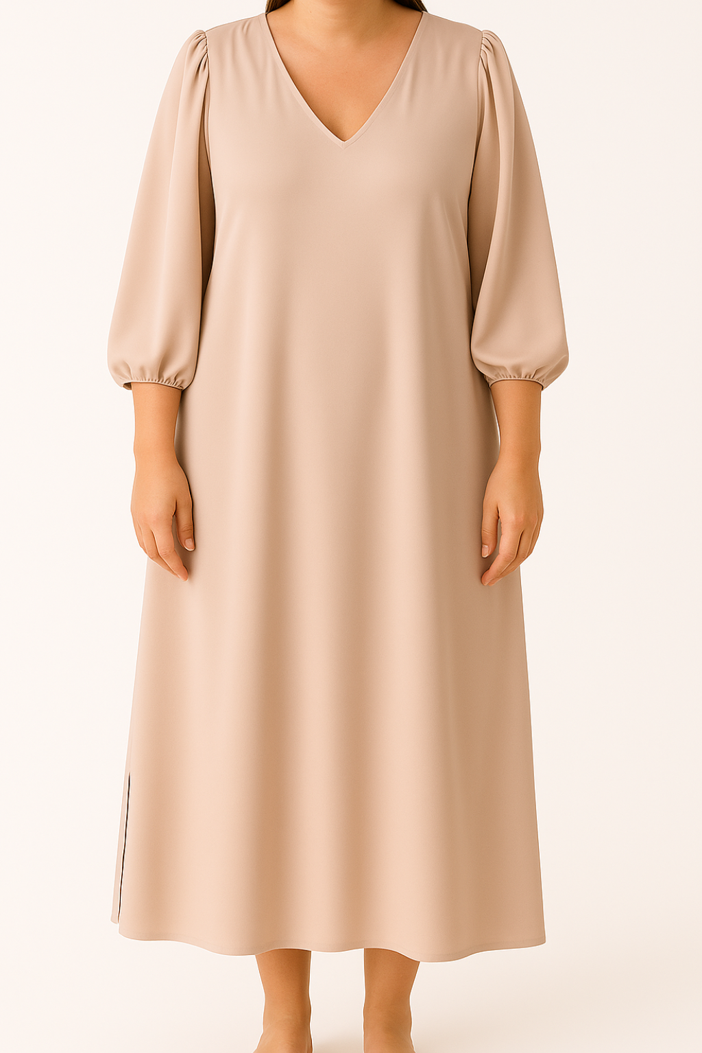 Elise™ | Casual Dress | Apricot / S | Toronty Ottawa