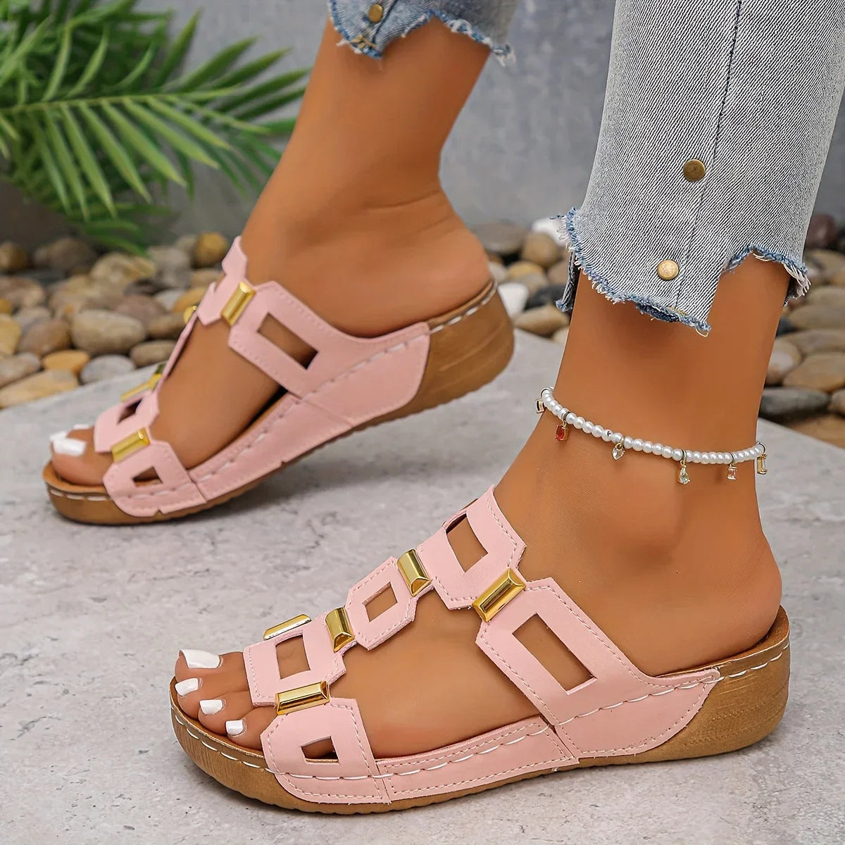 OrthoStride™ | Comfort Sandal | White / 5 | Toronty Ottawa