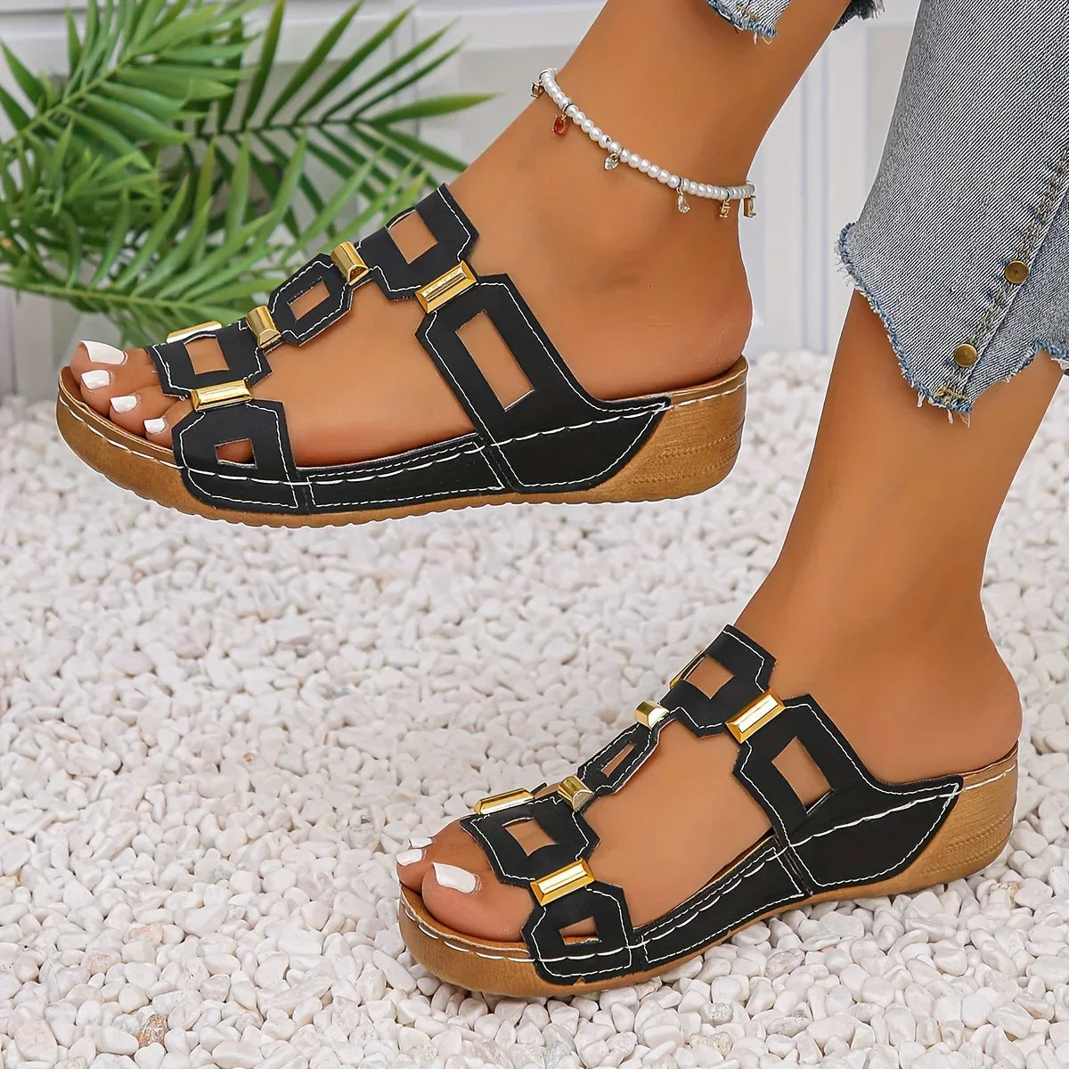 OrthoStride™ | Comfort Sandal | White / 5 | Toronty Ottawa