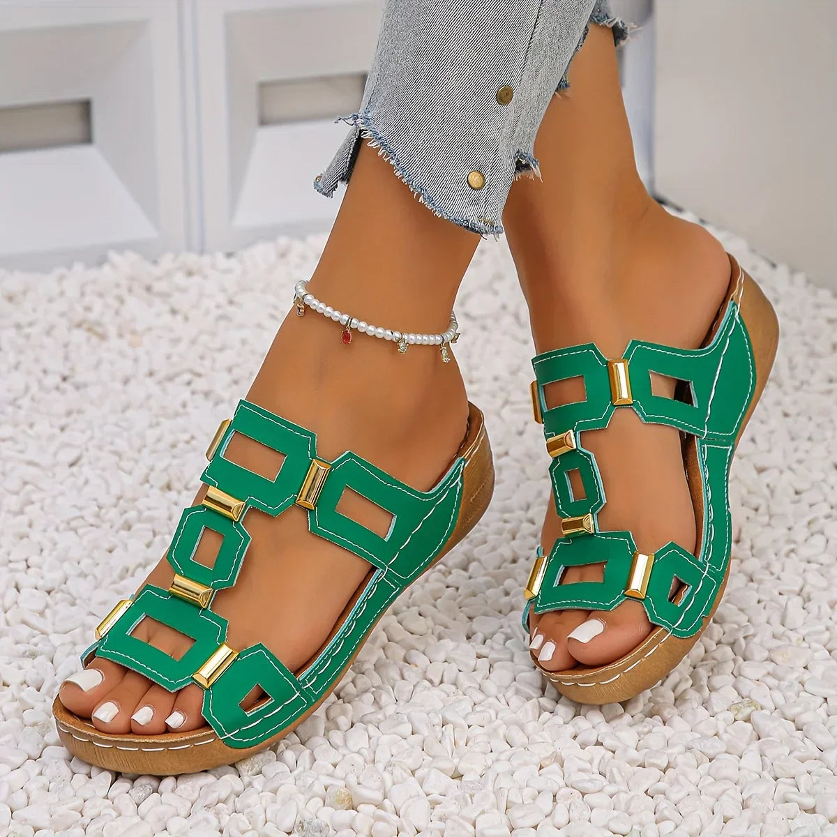 OrthoStride™ | Comfort Sandal | White / 5 | Toronty Ottawa