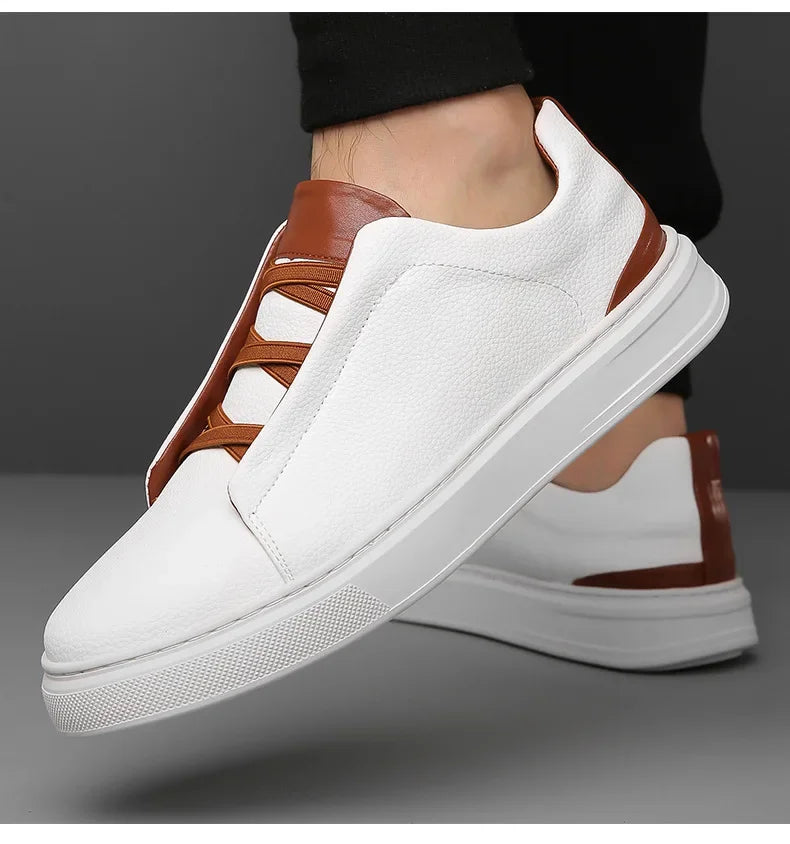 Altamont Aero™ | Leather Sneakers | Brown / 6 | Toronty Ottawa