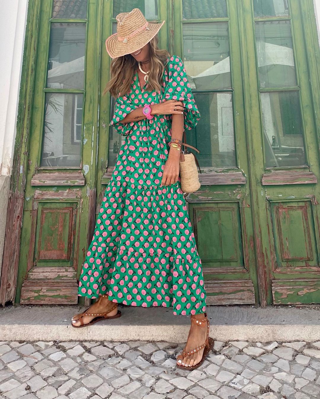 Tess – Joyful Floral Dress™ | Mint / S | Toronty Ottawa