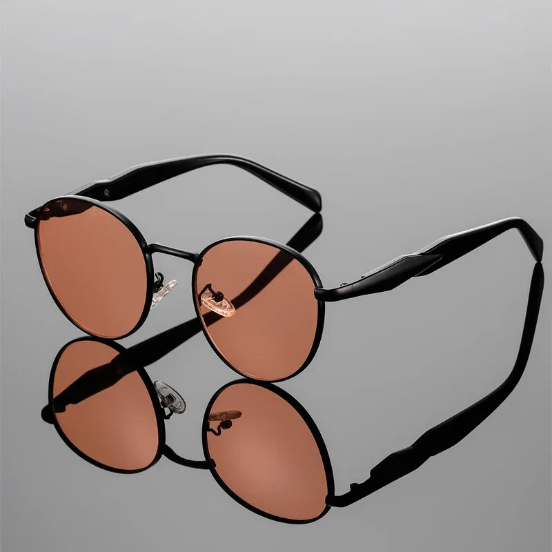 Solace Aviator™ | Shades | Black with Orange Lenses | Toronty Ottawa