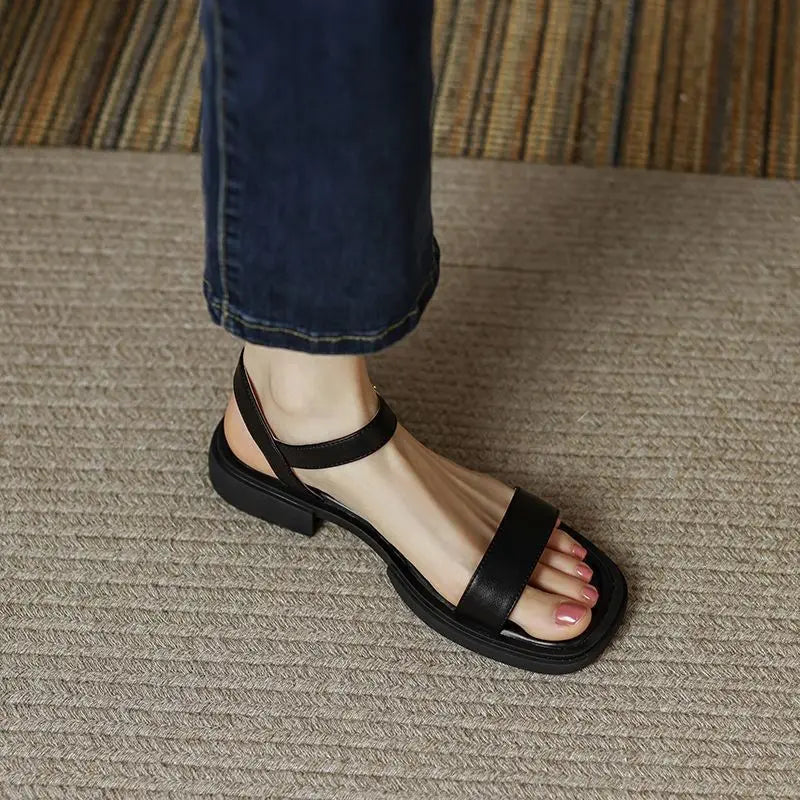 Paige™ | Strap Sandals | Black / 3-3.5 | Toronty Ottawa