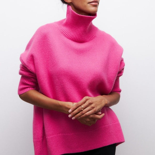 Avery | High Neck Pullover
