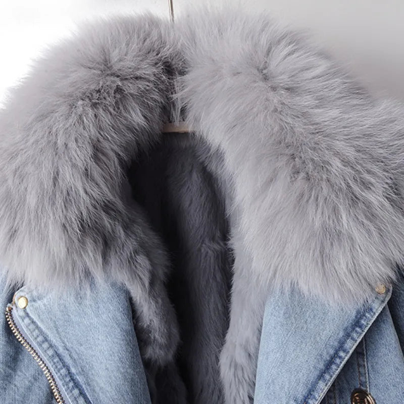 Margaux™ | Denim Coat | Dark Blue / XS | Toronty Ottawa