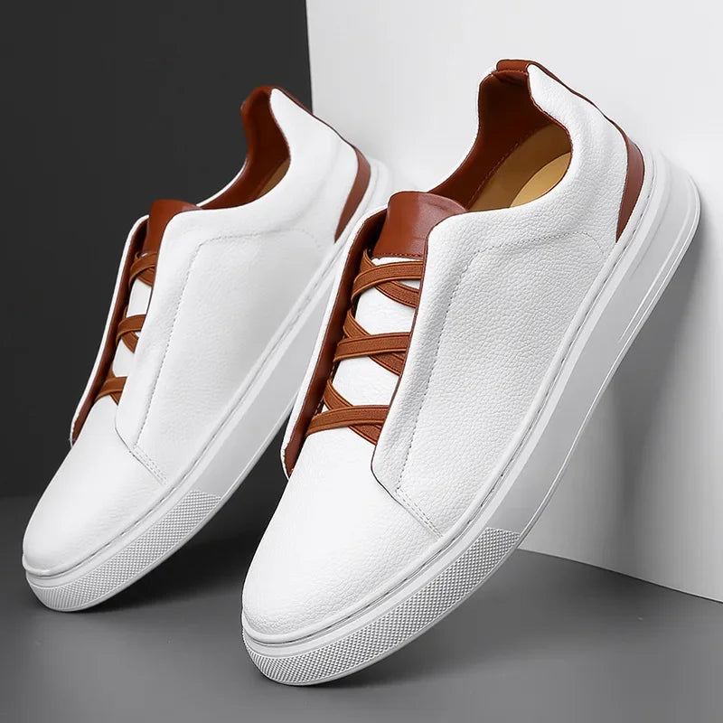 Altamont Aero™ | Leather Sneakers | Brown / 6 | Toronty Ottawa