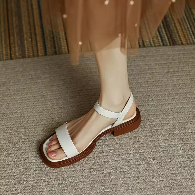 Paige™ | Strap Sandals | White / 3-3.5 | Toronty Ottawa