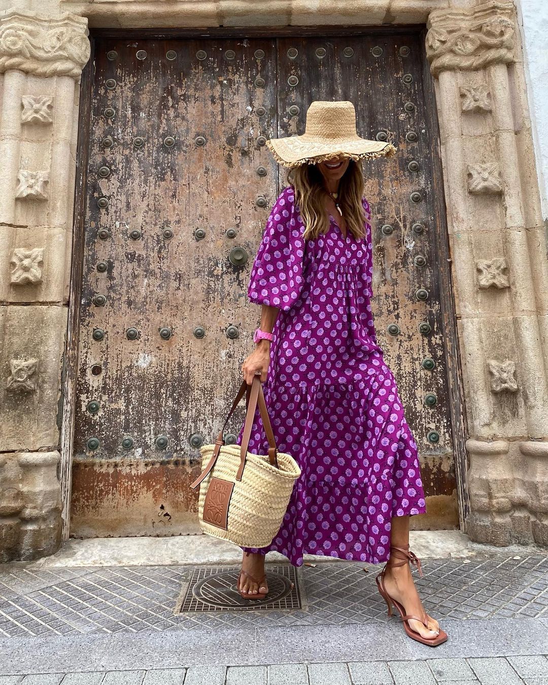 Tess – Joyful Floral Dress™ | Purple / S | Toronty Ottawa