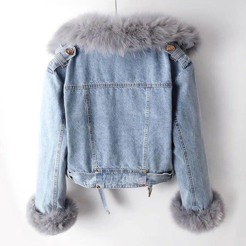 Margaux™ | Denim Coat | Dark Blue / XS | Toronty Ottawa