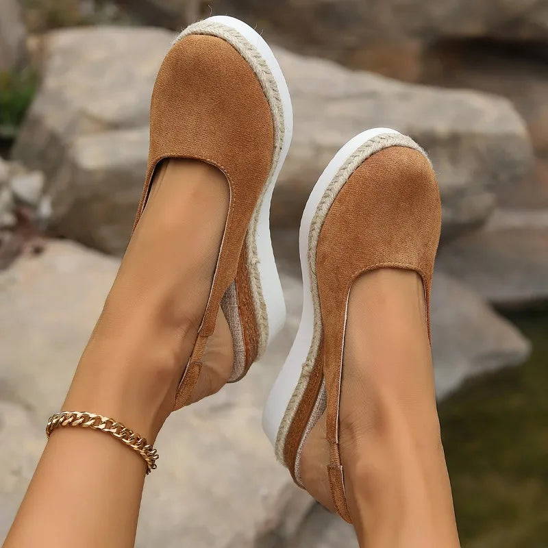 OrthaLuxe™ Sandals™ | Orthopedic Support | Khaki / 5 | Toronty Ottawa