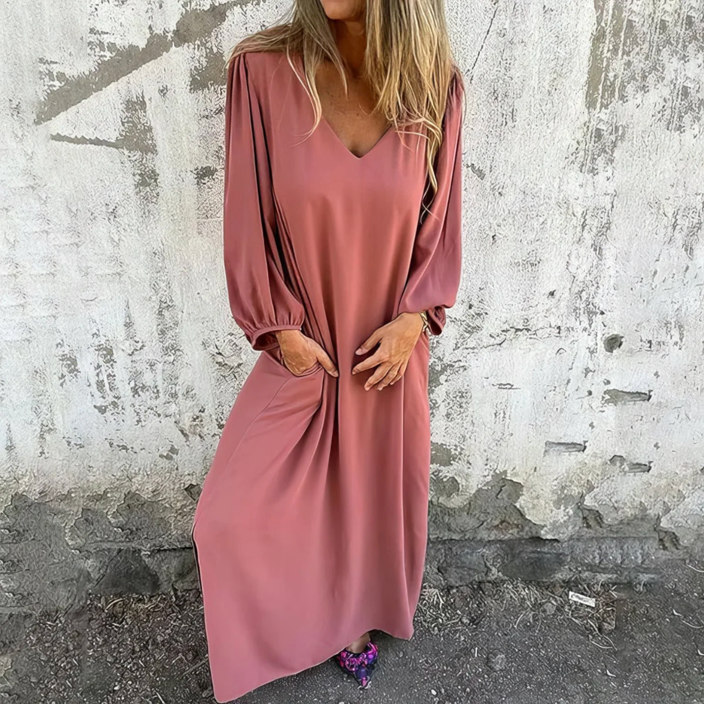 Elise™ | Casual Dress | Pink / S | Toronty Ottawa