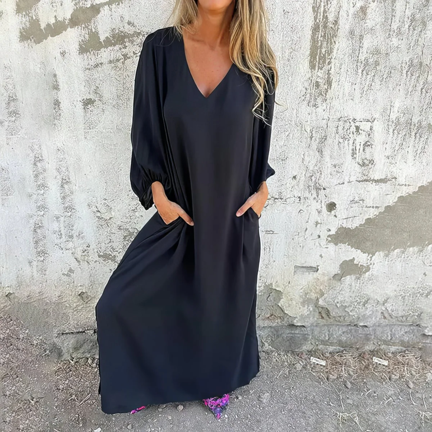 Elise™ | Casual Dress | Black / S | Toronty Ottawa