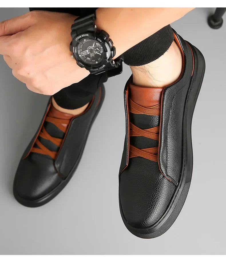Altamont Aero™ | Leather Sneakers | Brown / 6 | Toronty Ottawa