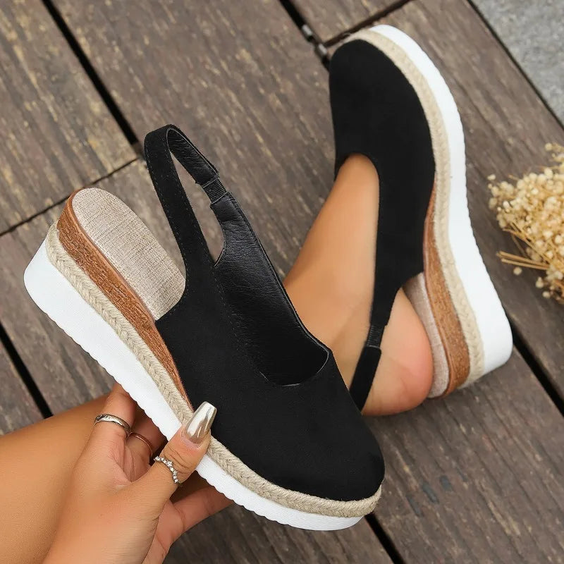 OrthaLuxe™ Sandals™ | Orthopedic Support | Khaki / 5 | Toronty Ottawa