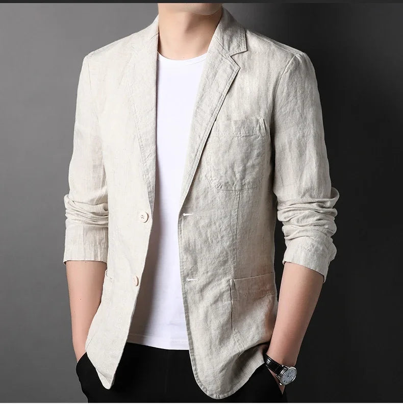 Vibe™ | Linen Blazer | Apricot / XS | Toronty Ottawa