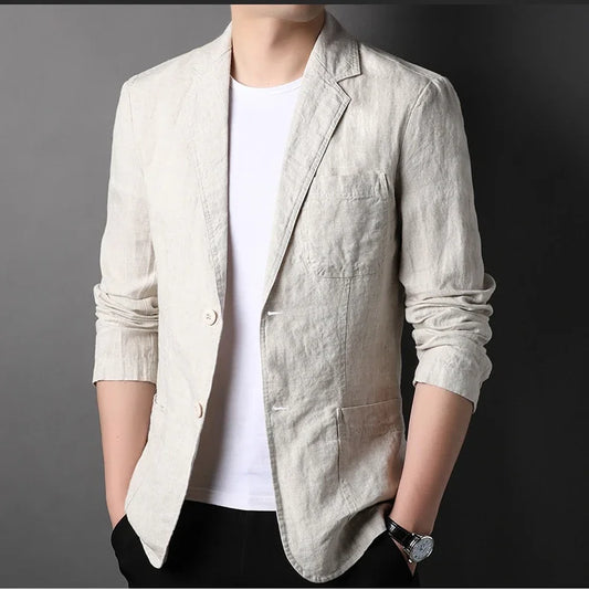 Vibe™ | Linen Blazer | Apricot / XS | Toronty Ottawa