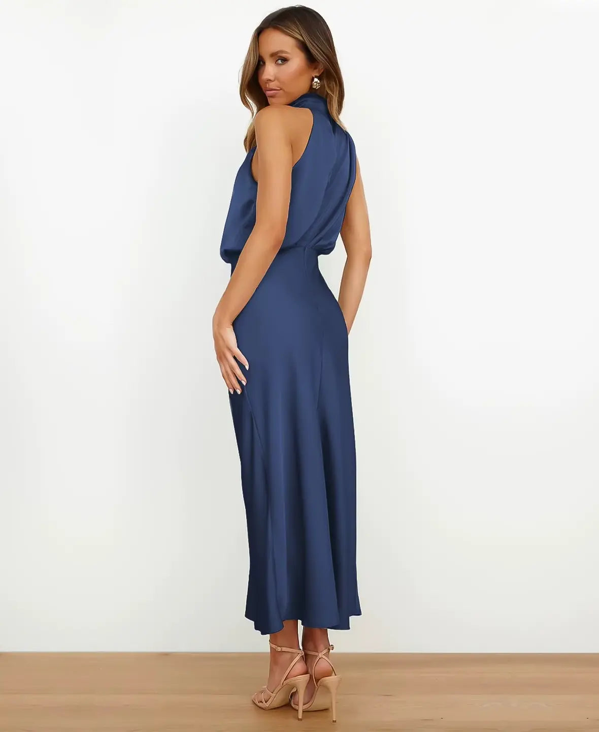 Nadine™ | Midi Dress | Apricot / S | Toronty Ottawa