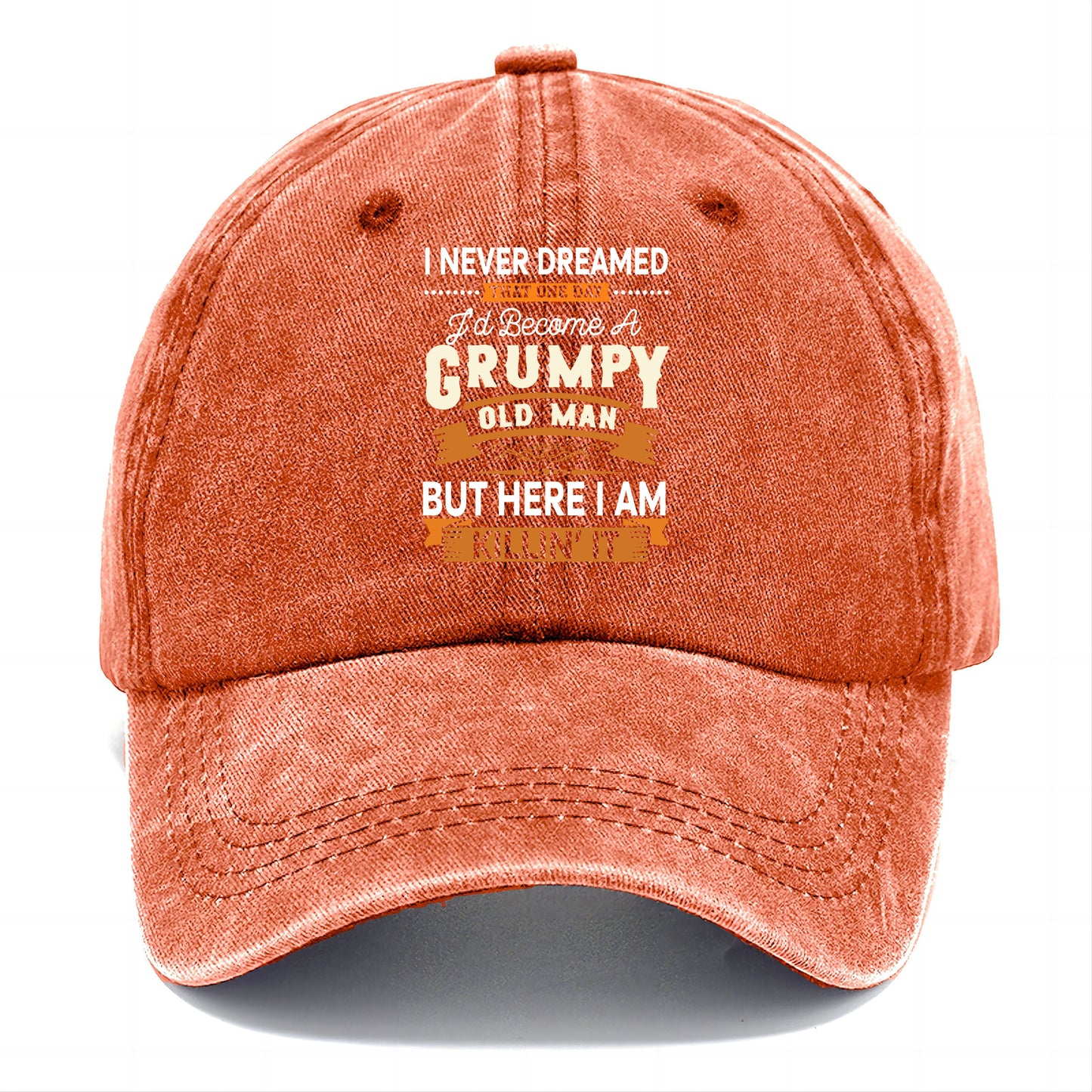 Grumpy and Proud™ | Bold Hat | Terracotta Clay(Orange) | Toronty Ottawa