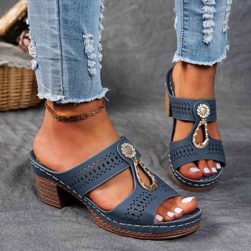VivaraLift™ | Orthopedic Sandals | Black / 5 | Toronty Ottawa