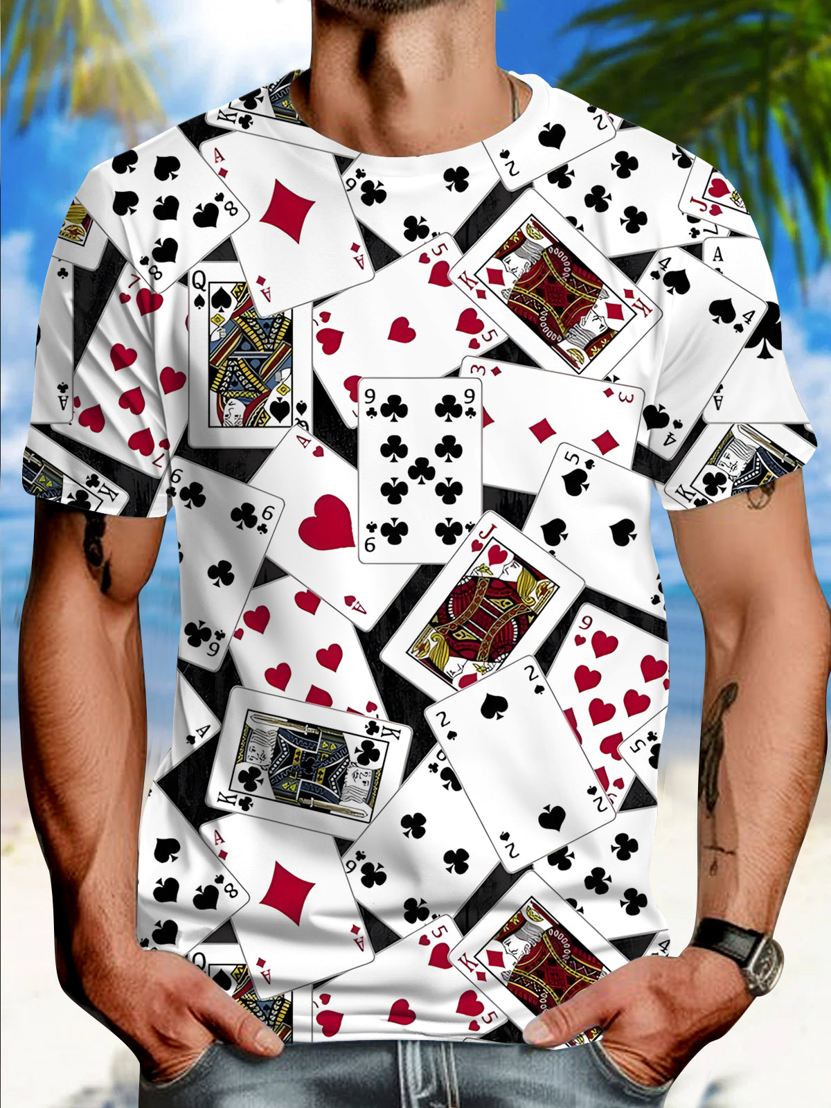 Poker Men's™ | Sleeve Shirt | T-shirt / S | Toronty Ottawa