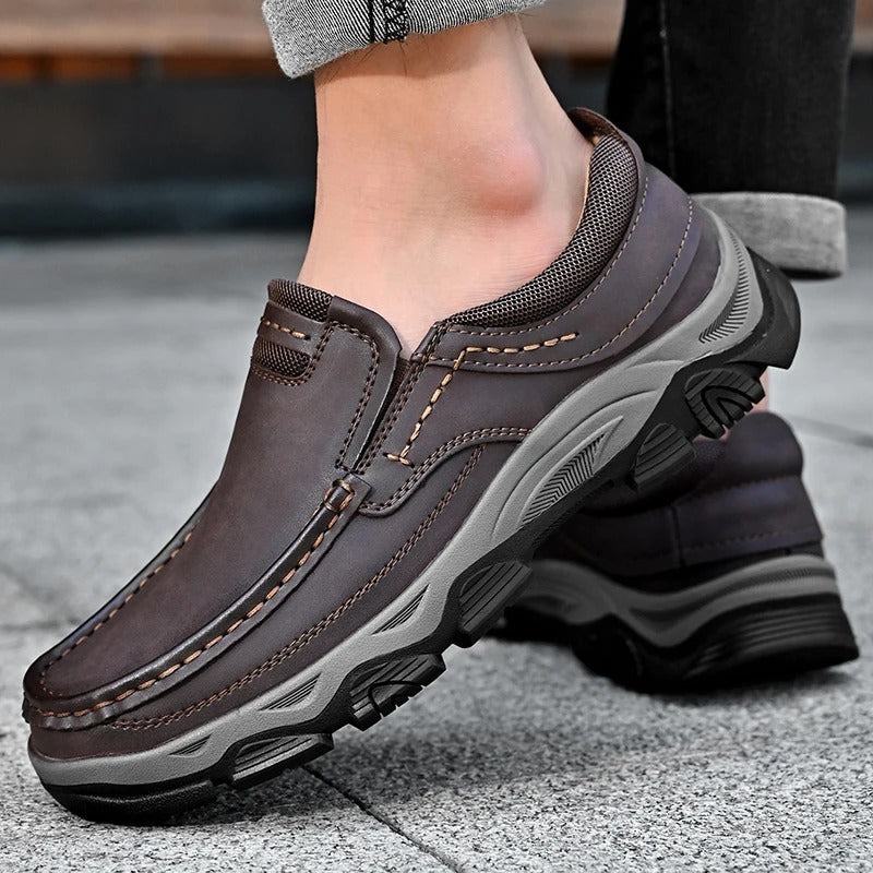 Maverick™ | Slip-On Loafers | Brown / 6 | Toronty Ottawa