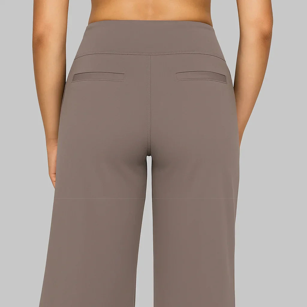 Livia™ | Stretch Pants | Taupe / S | Toronty Ottawa