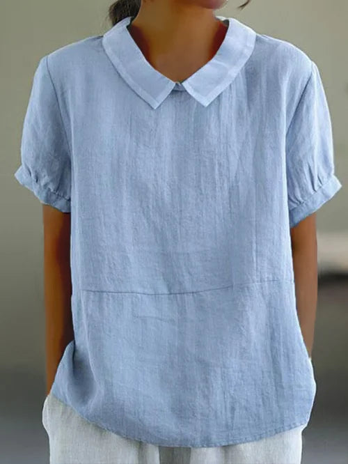 Sophie™ | Relaxed Collared | Blue / S | Toronty Ottawa