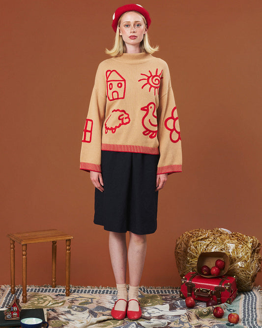 Nora Modern The Doodle Sweater