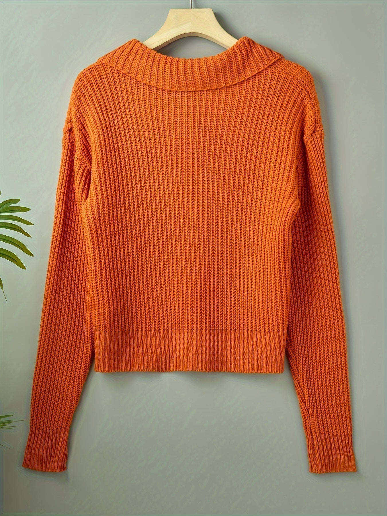 Serenité™ | Knit Jacket | Orange / L | Toronty Ottawa