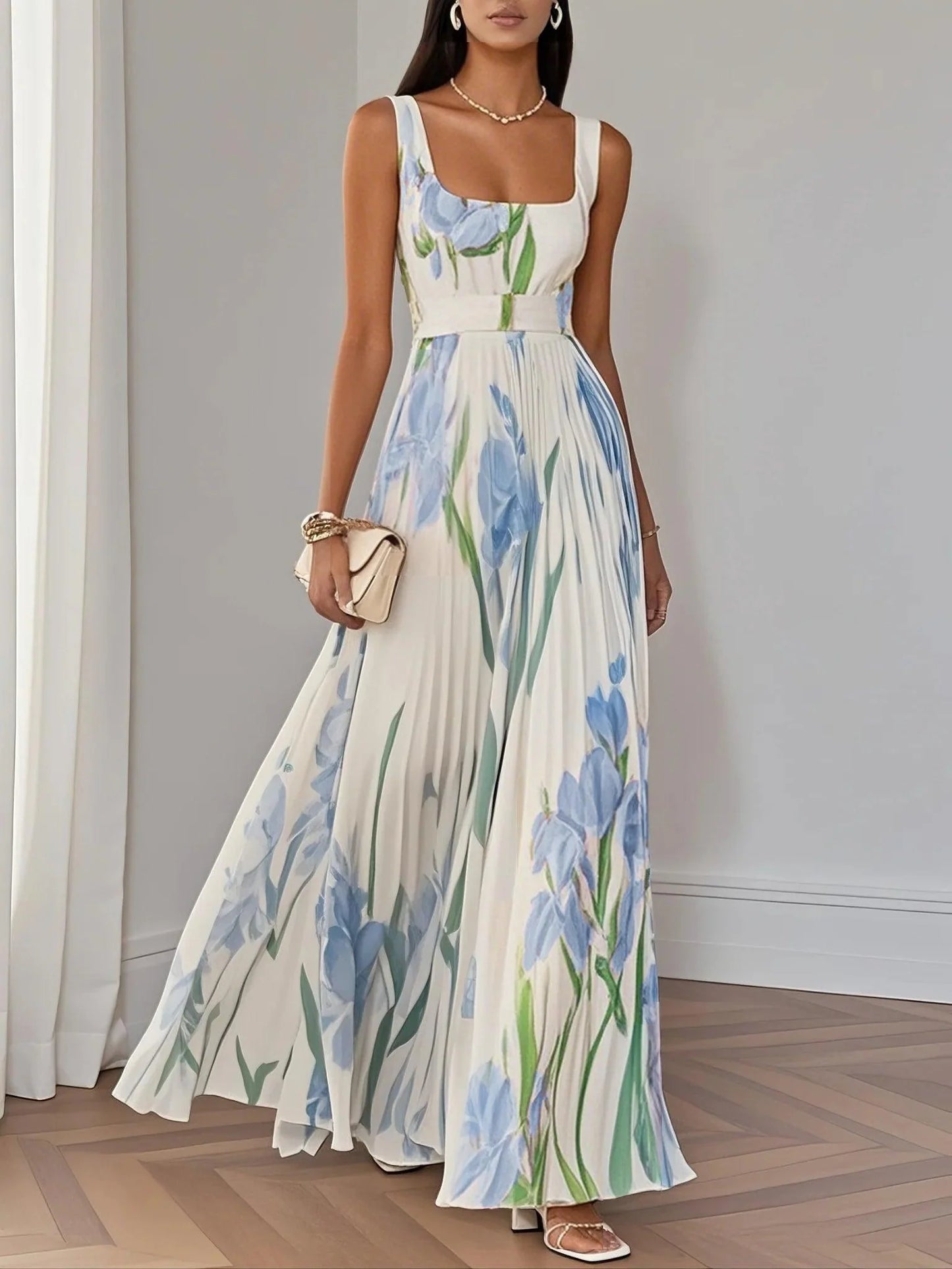 Seraphina™ | Maxi Dress | Light Blue / XS | Toronty Ottawa