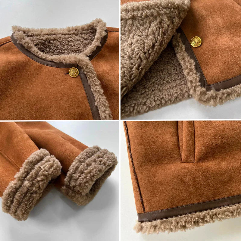 Amélie | Shearling Elegance Jacket