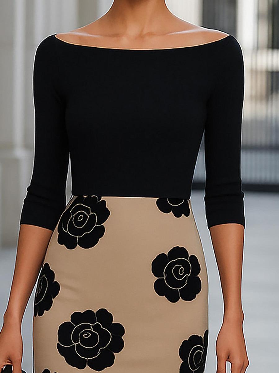 Marceline™ | Boat Dress | Black / S | Toronty Ottawa