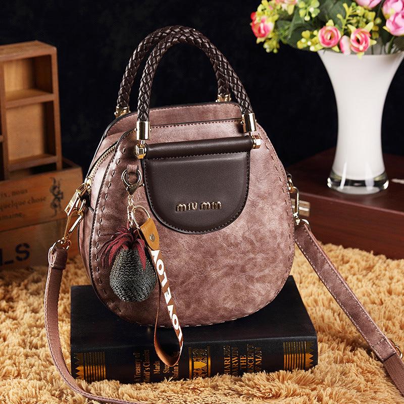 Fara™ | Leather Crossbody | Pink | Toronty Ottawa