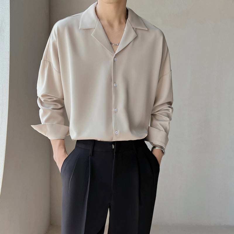 Beaumont™ | Relaxed Shirt | Apricot / S(US)/M(Japan) | Toronty Ottawa