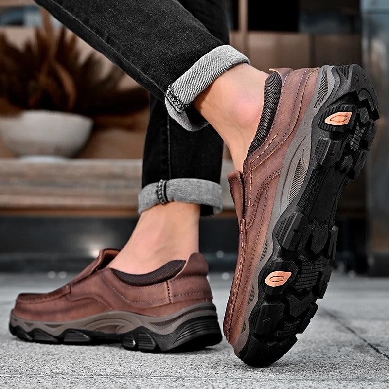 Maverick™ | Slip-On Loafers | Brown / 6 | Toronty Ottawa