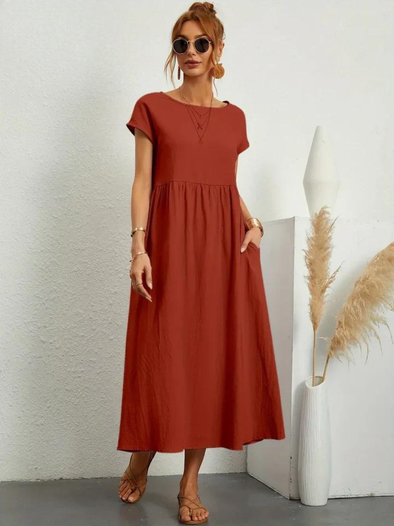 FioraLune™ | Summer Dress | Dark Green / S | Toronty Ottawa